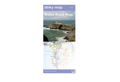 Dinky Maps Wales Road Map